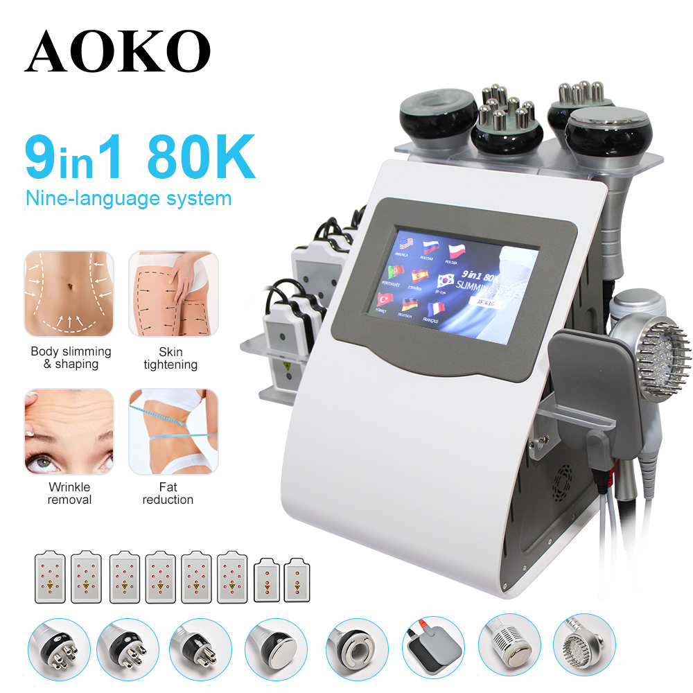 AOKO 9 in 1 ツール 80K キャビテーション超音 - Heavy Equipment Lift のレビューと価格