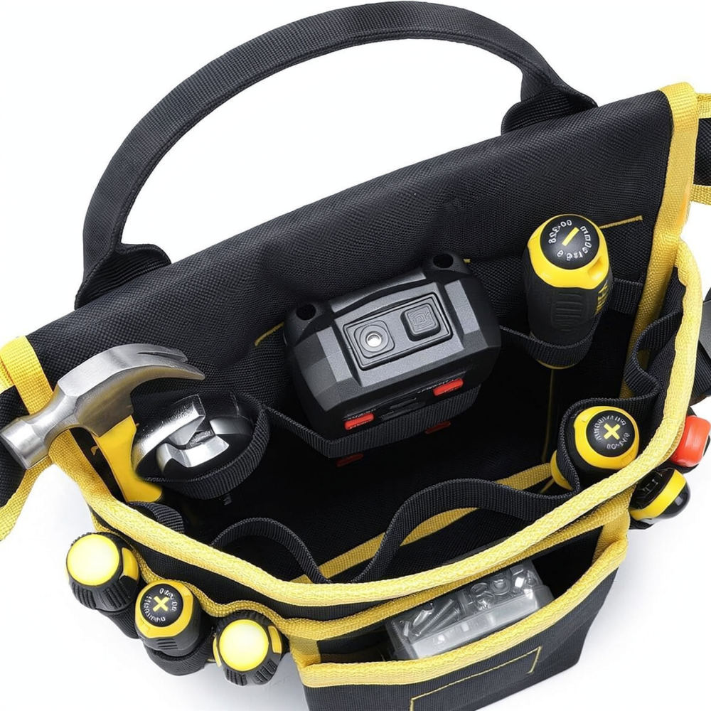 頑丈なツールオーガナイザーポーチ、オックスフォード生地製、電 - Heavy Equipment Electrician のレビューと価格