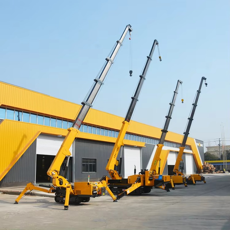 8T油圧スパイダークレーンヘビーデューティーミニクローラーク - Heavy Equipment Lift のレビューと価格